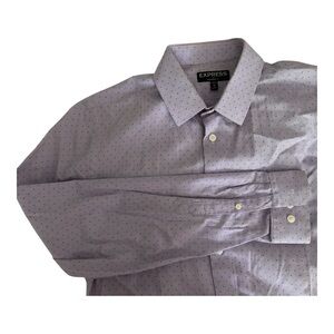Express Men's Lavender Dress Shirt